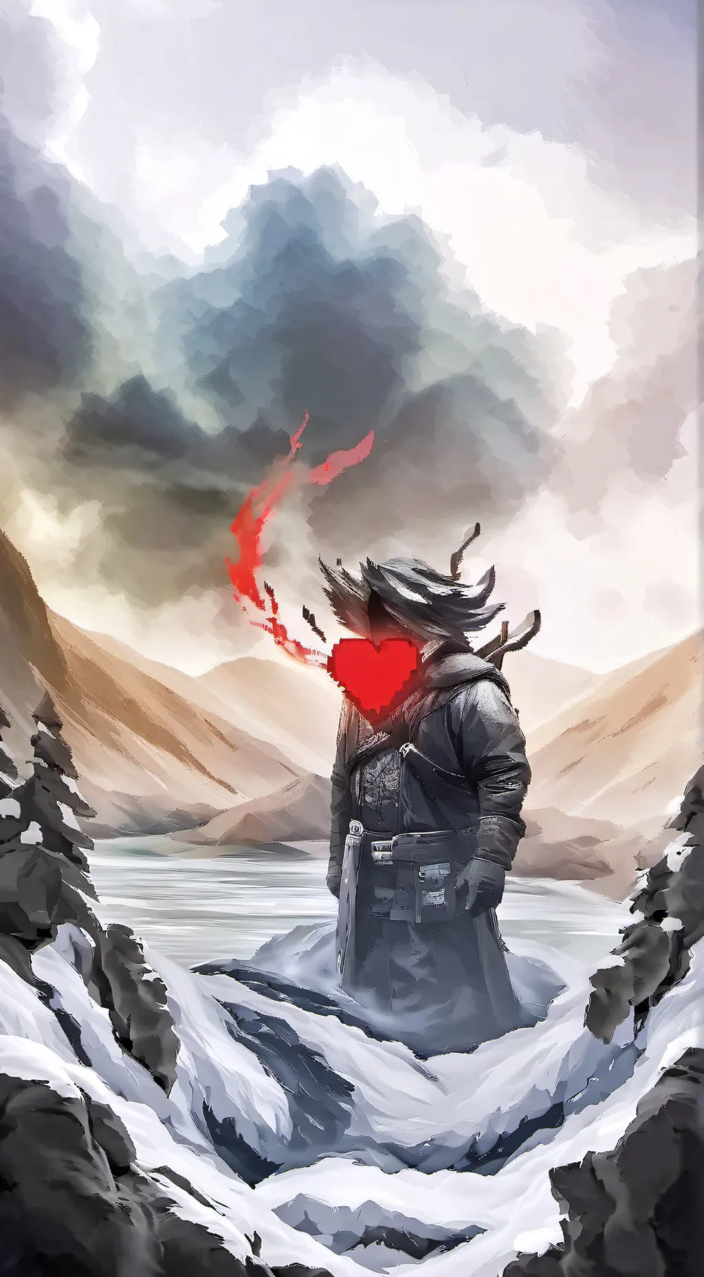 ai character: DELTARUNE background