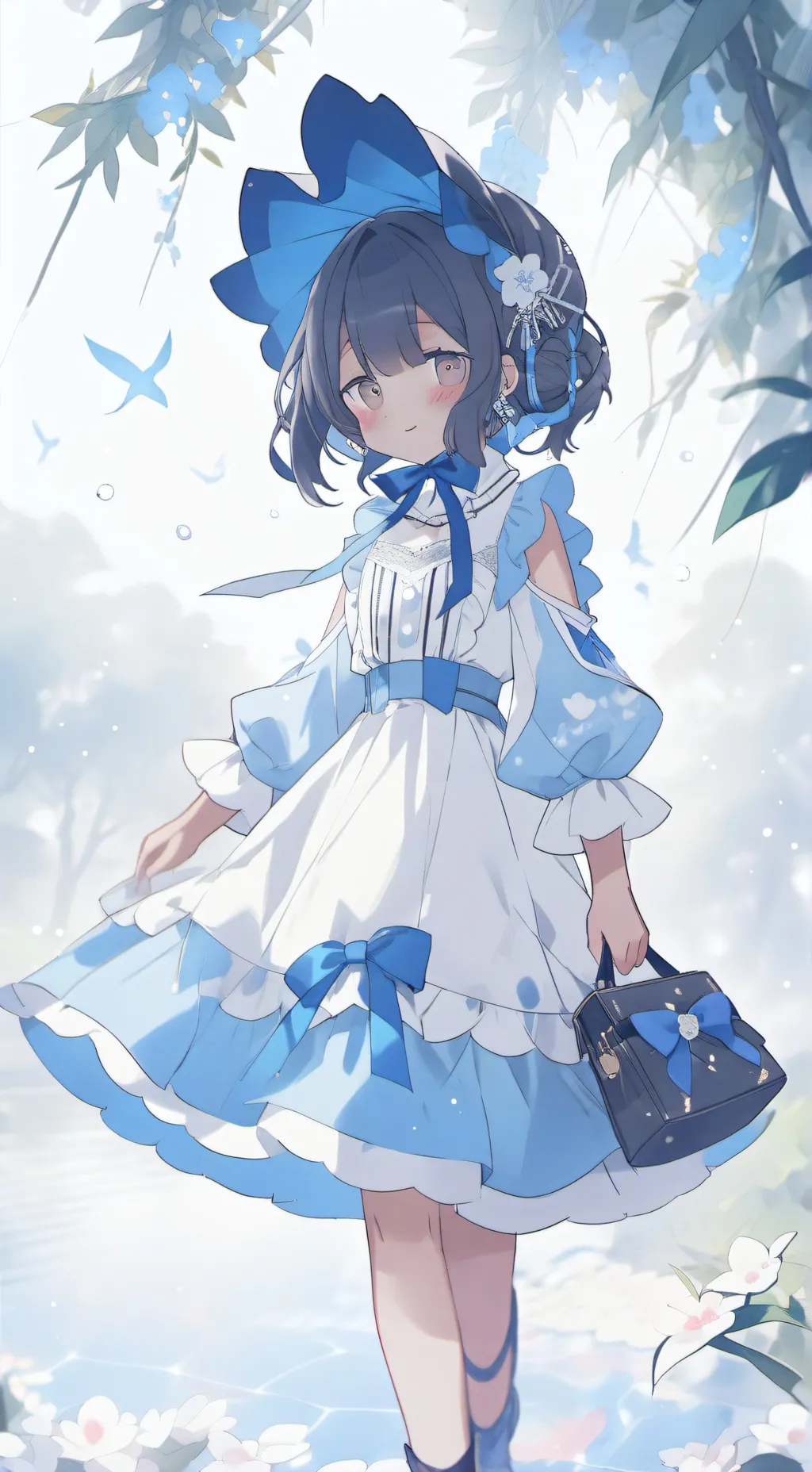 ai character: Bluudud background