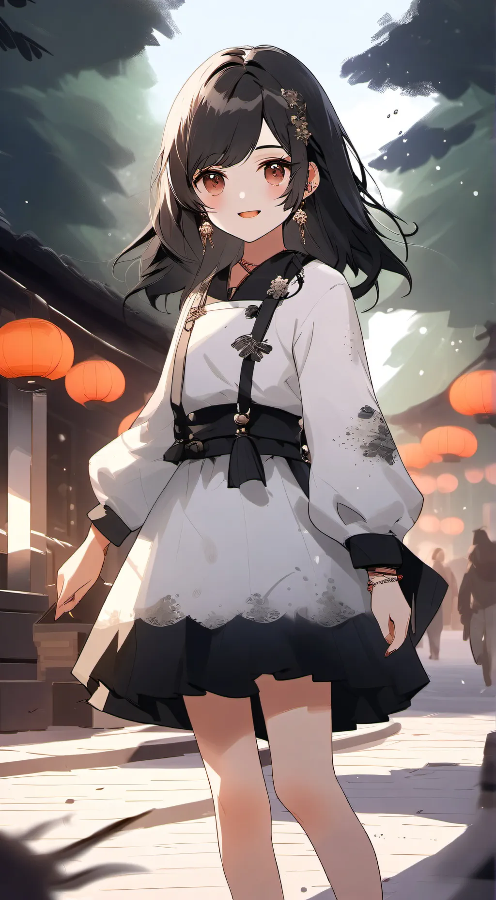 ai character: medu × Engel  background