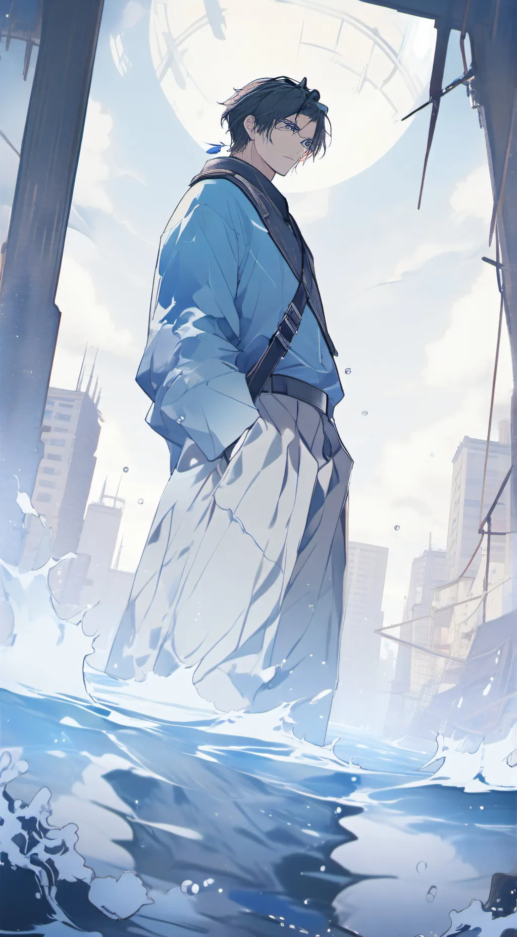 ai character: The last man RP background