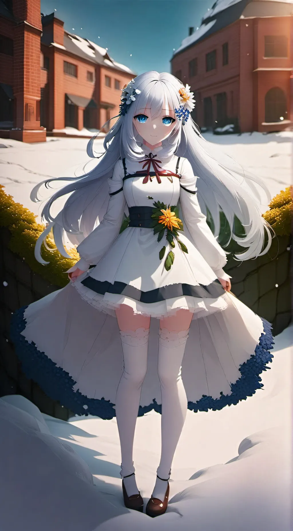 ai character: Frostina background