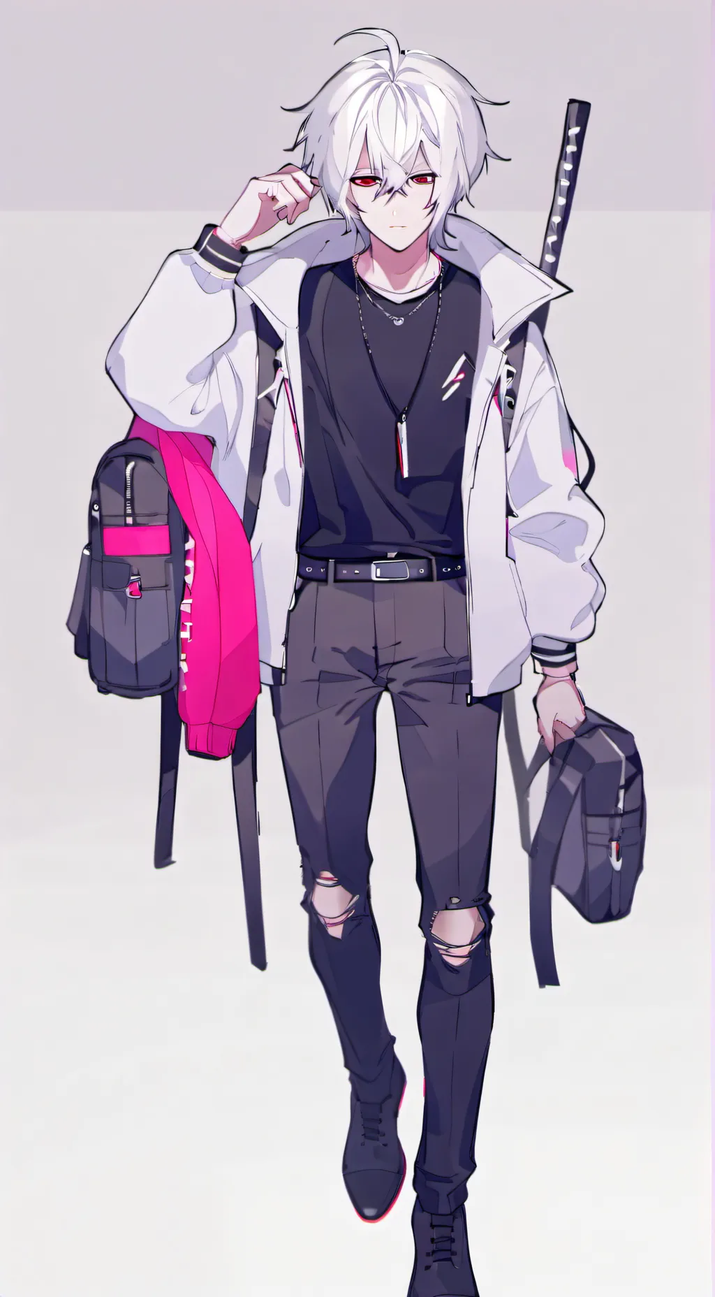 ai character: Blood money! background