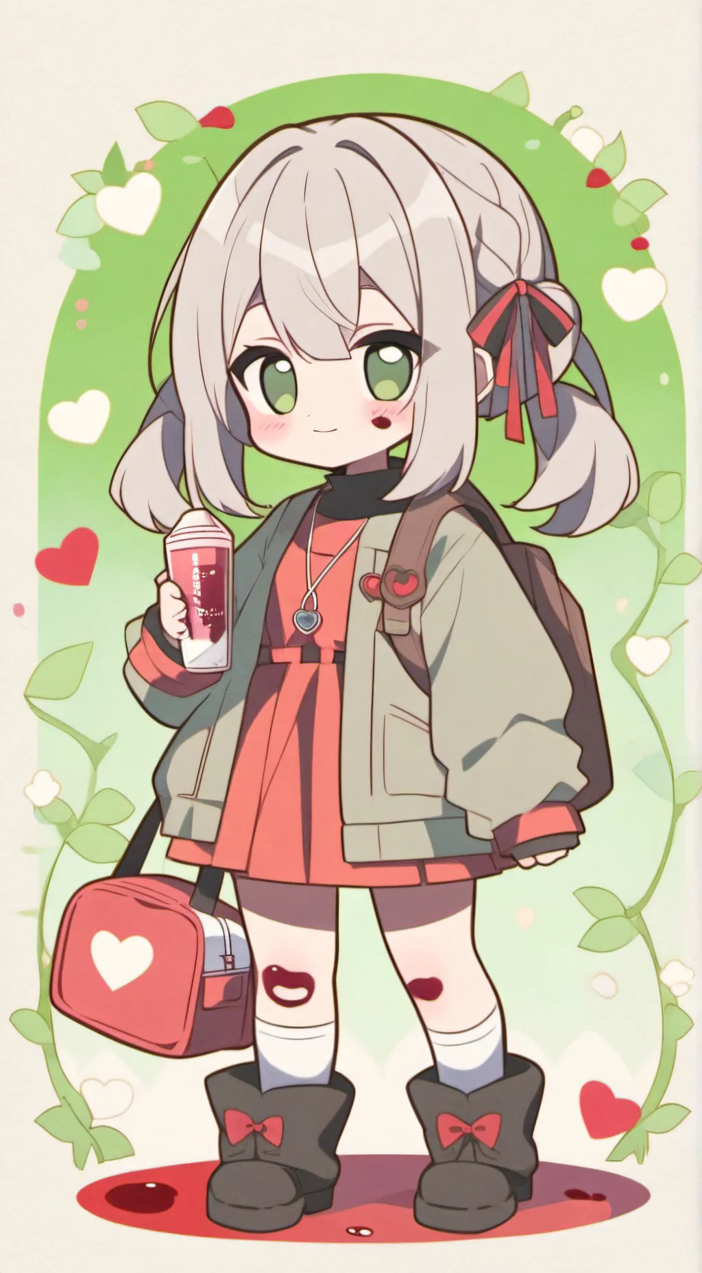 ai character: toga background