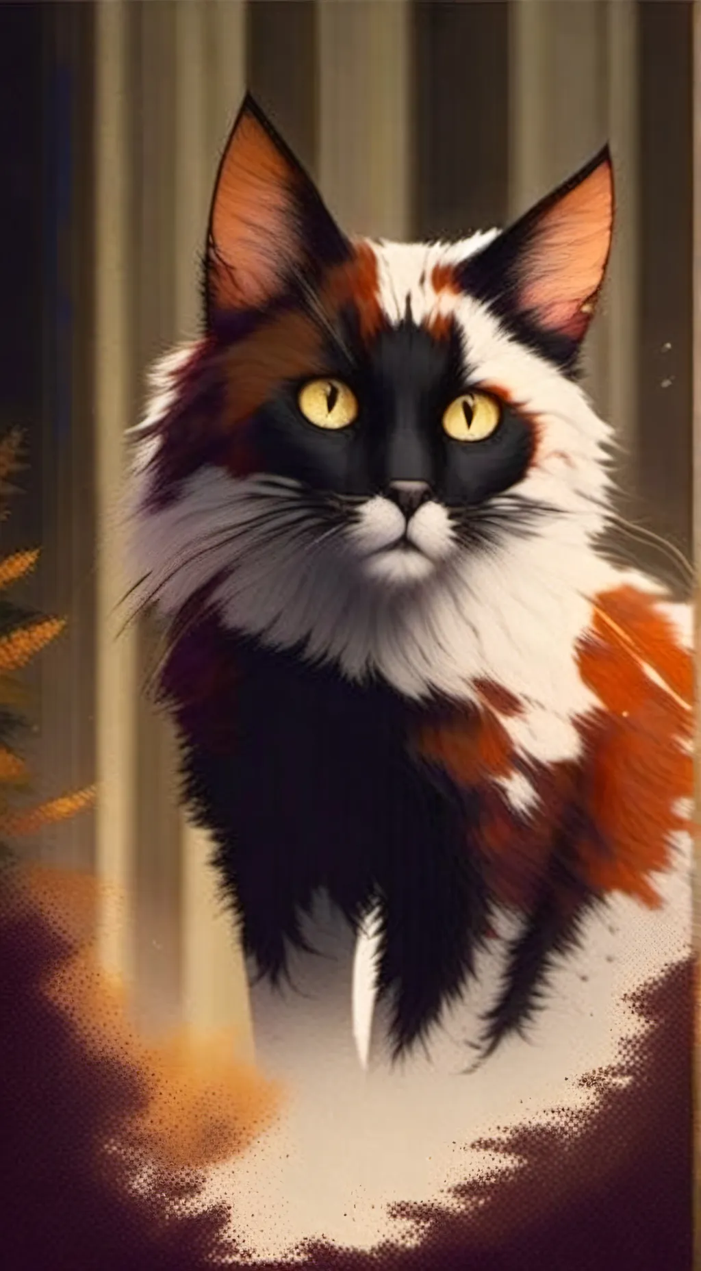 ai character: Maple$hade background