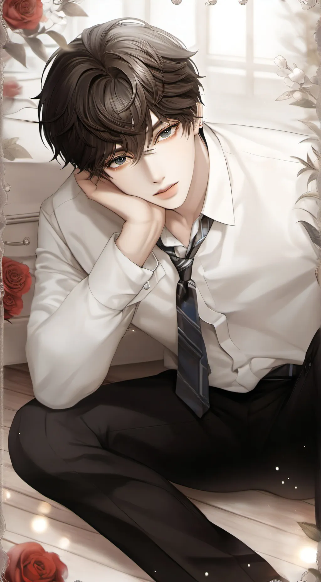 ai character: Rin background