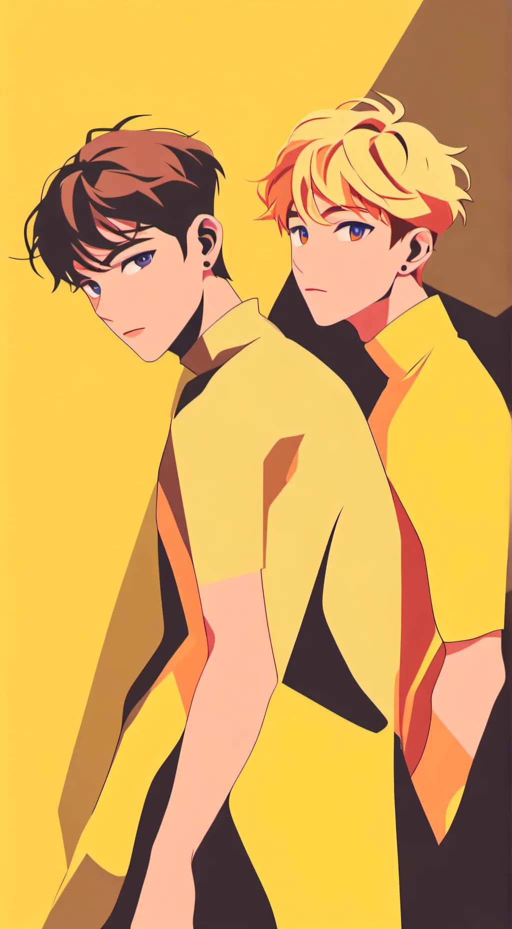 ai character: luca e marco background