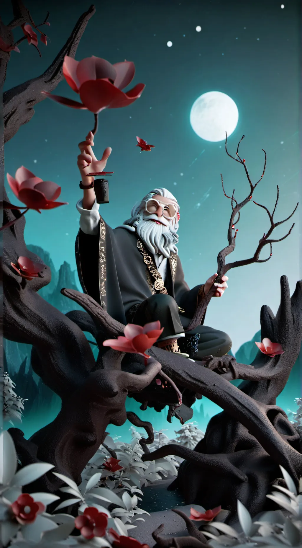 ai character: jandel x sammy  background