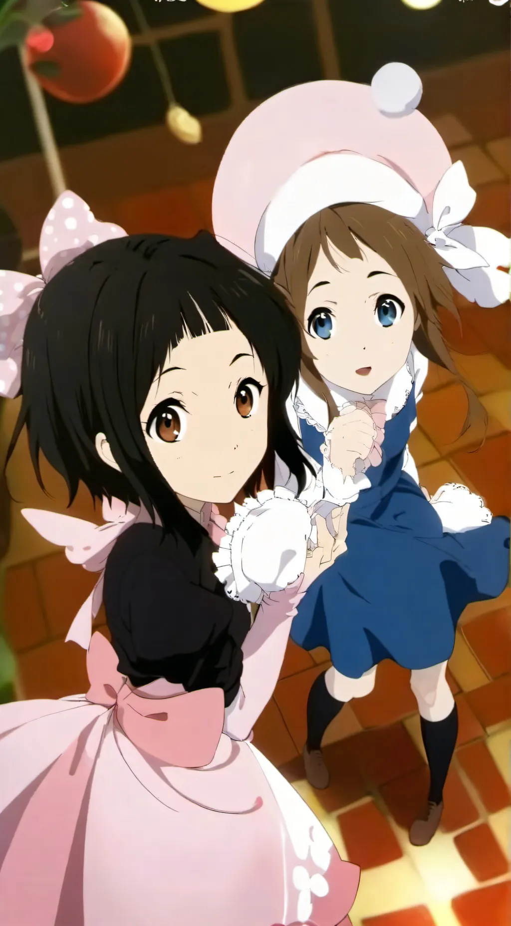 ai character: amber & Alice  background