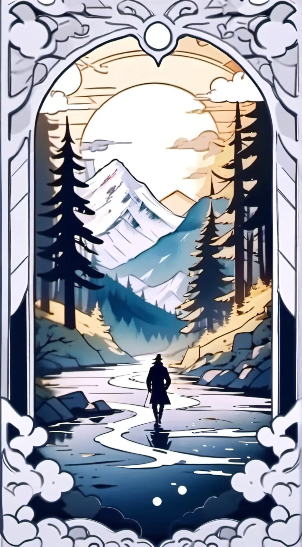 ai character: lov background