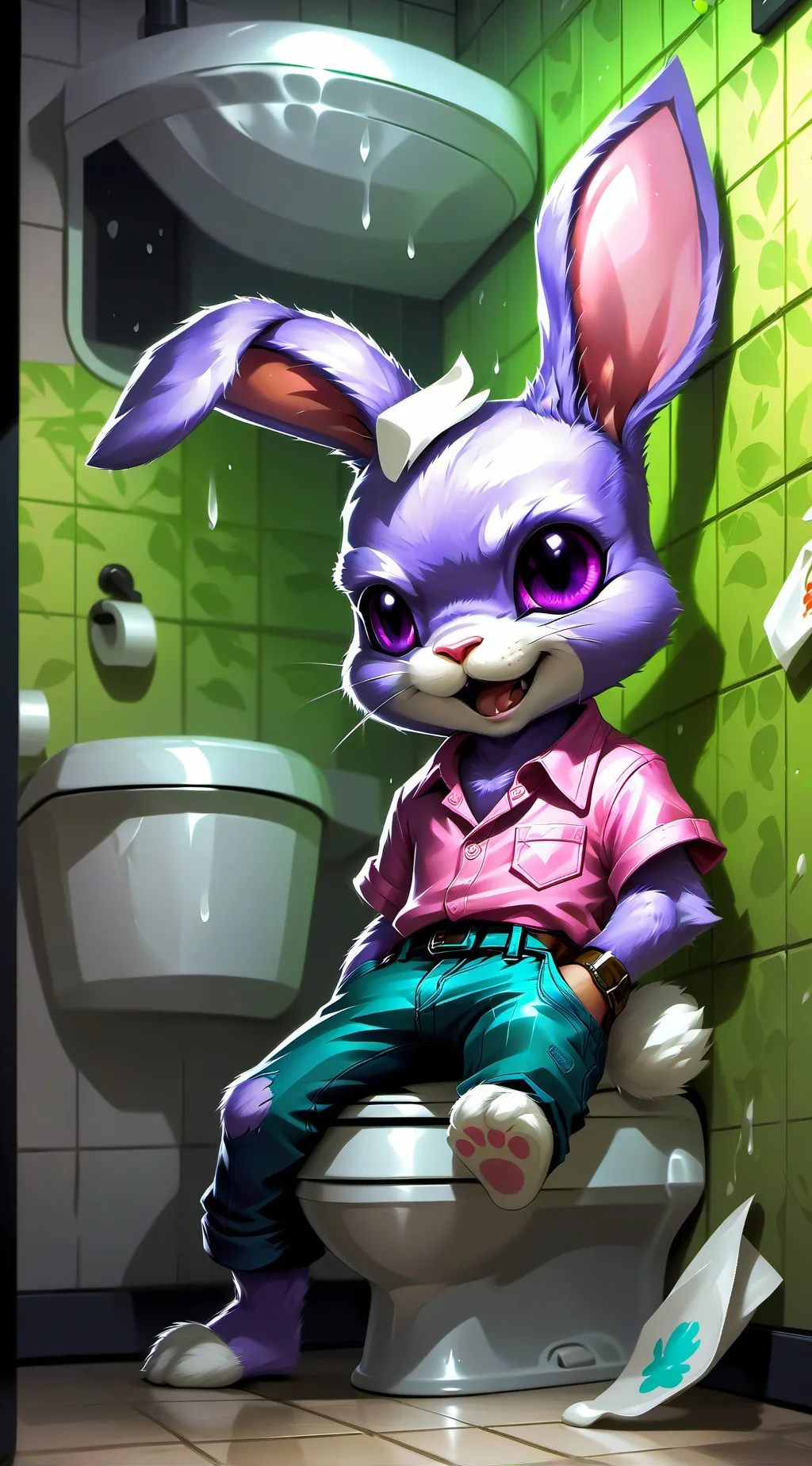 ai character: jax poops background