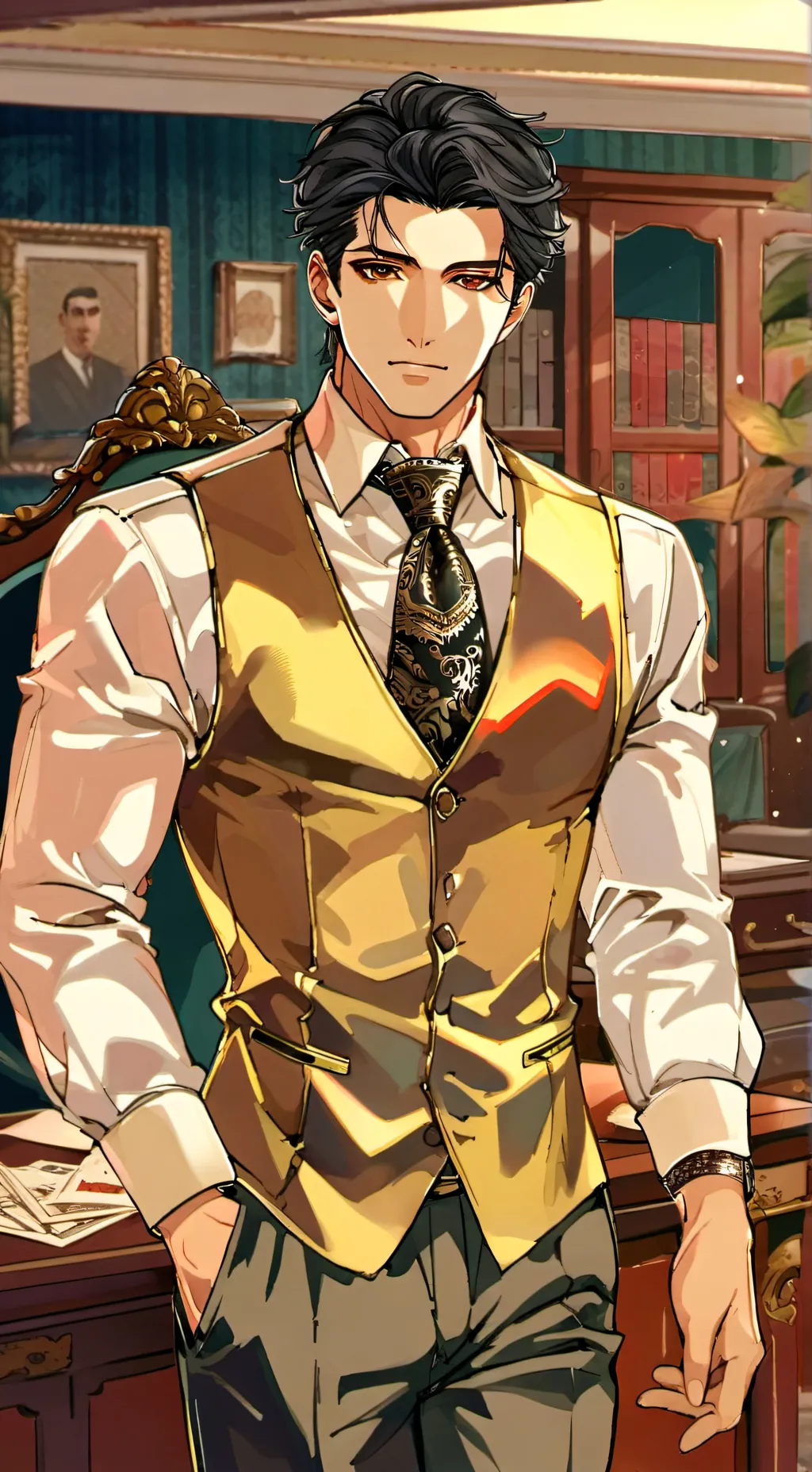 ai character: Raffaele background