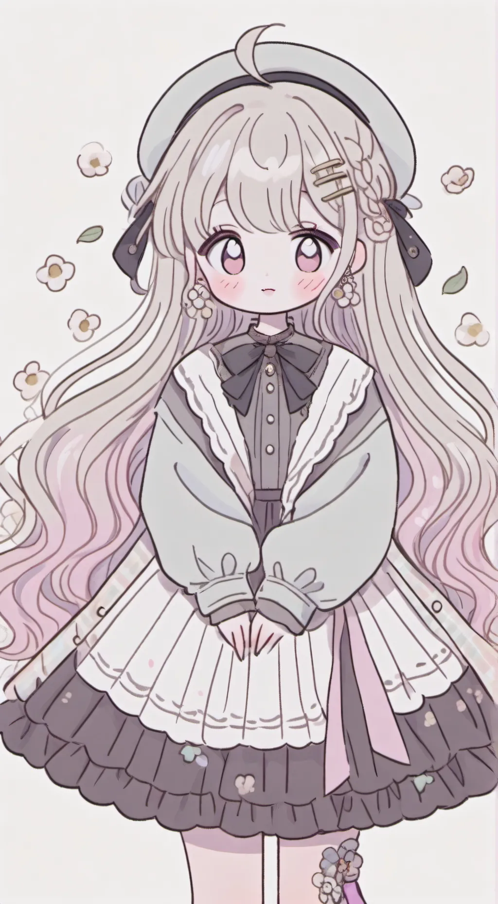 ai character: sleepover home.... background