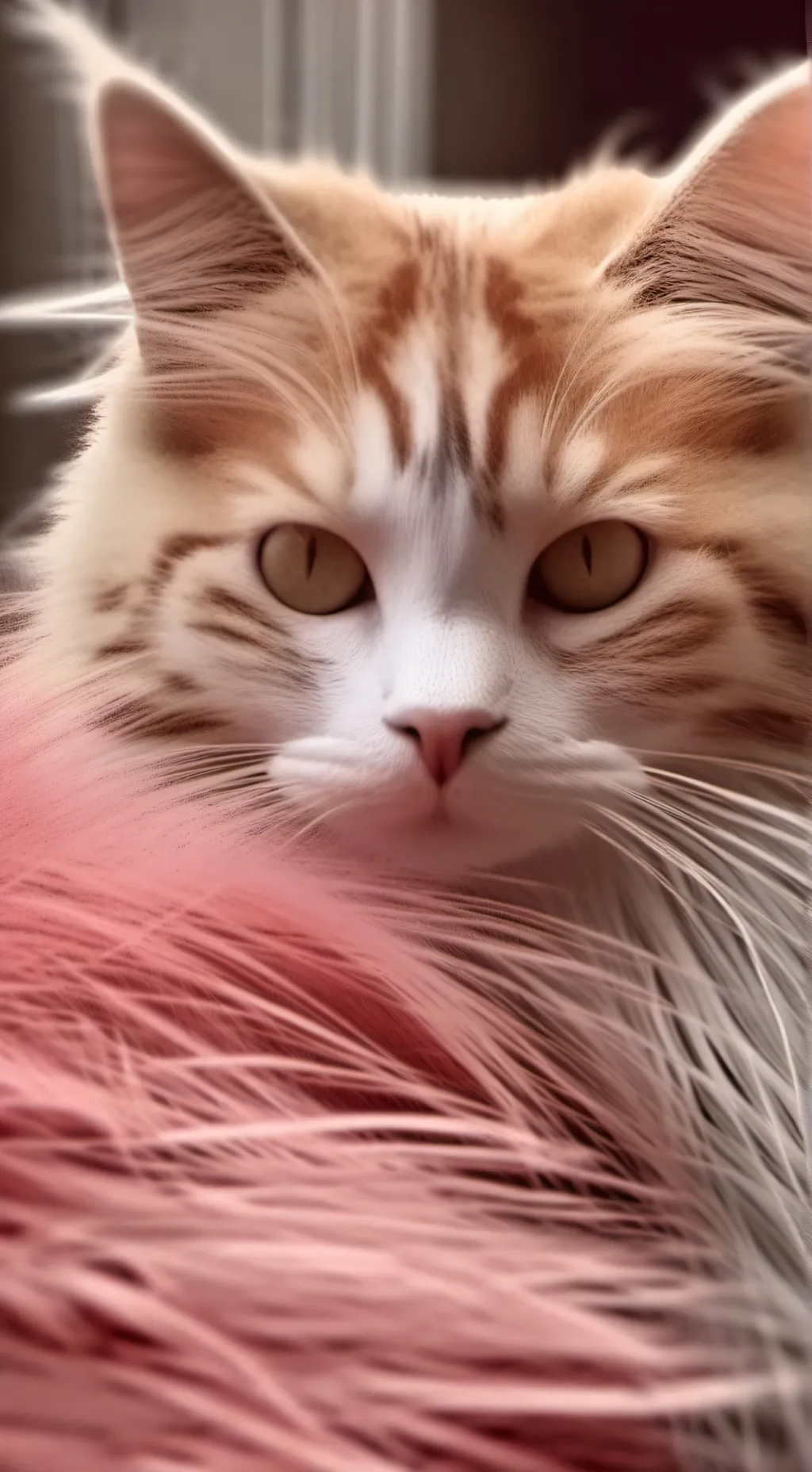 ai character: ginger background