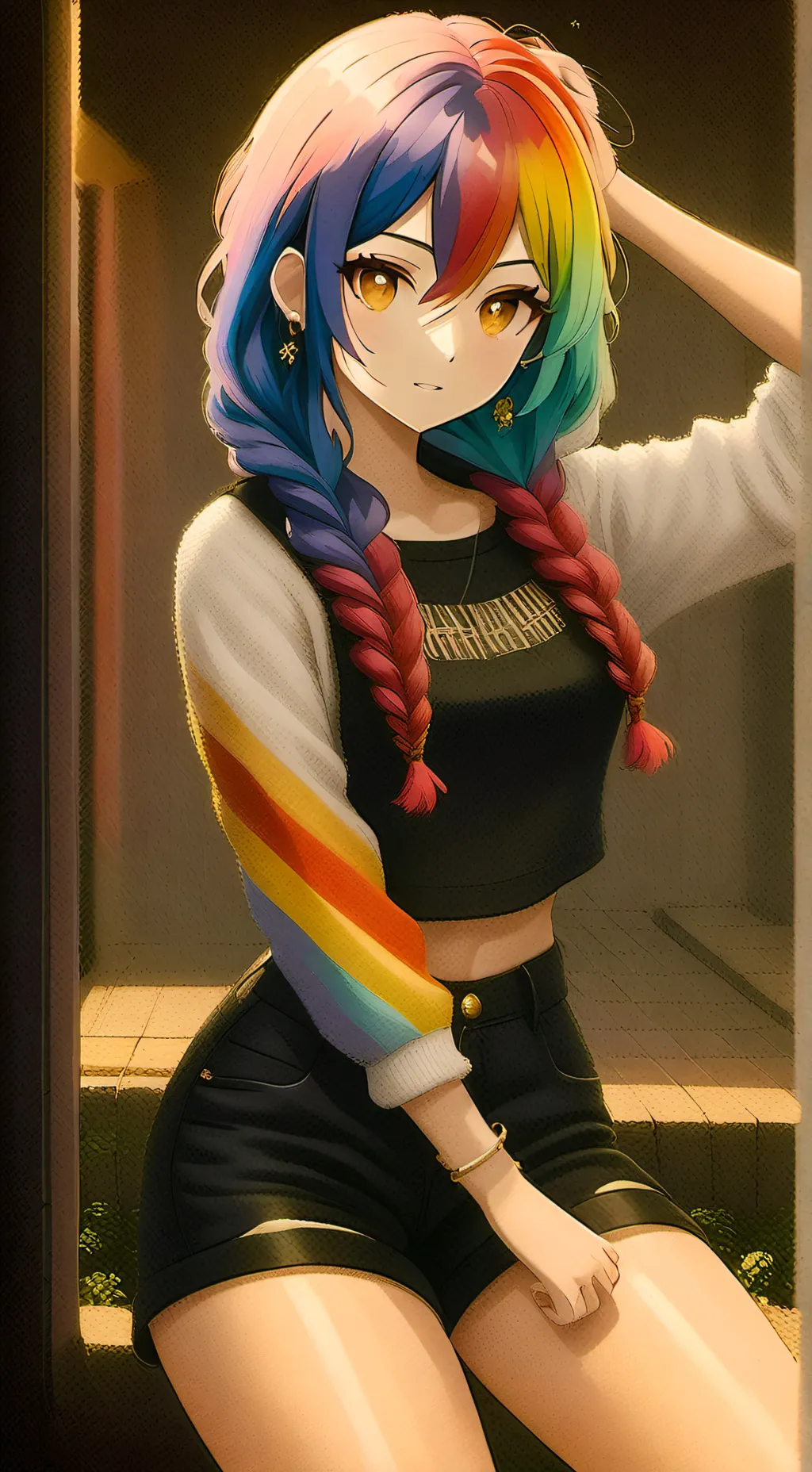 ai character: andrea background