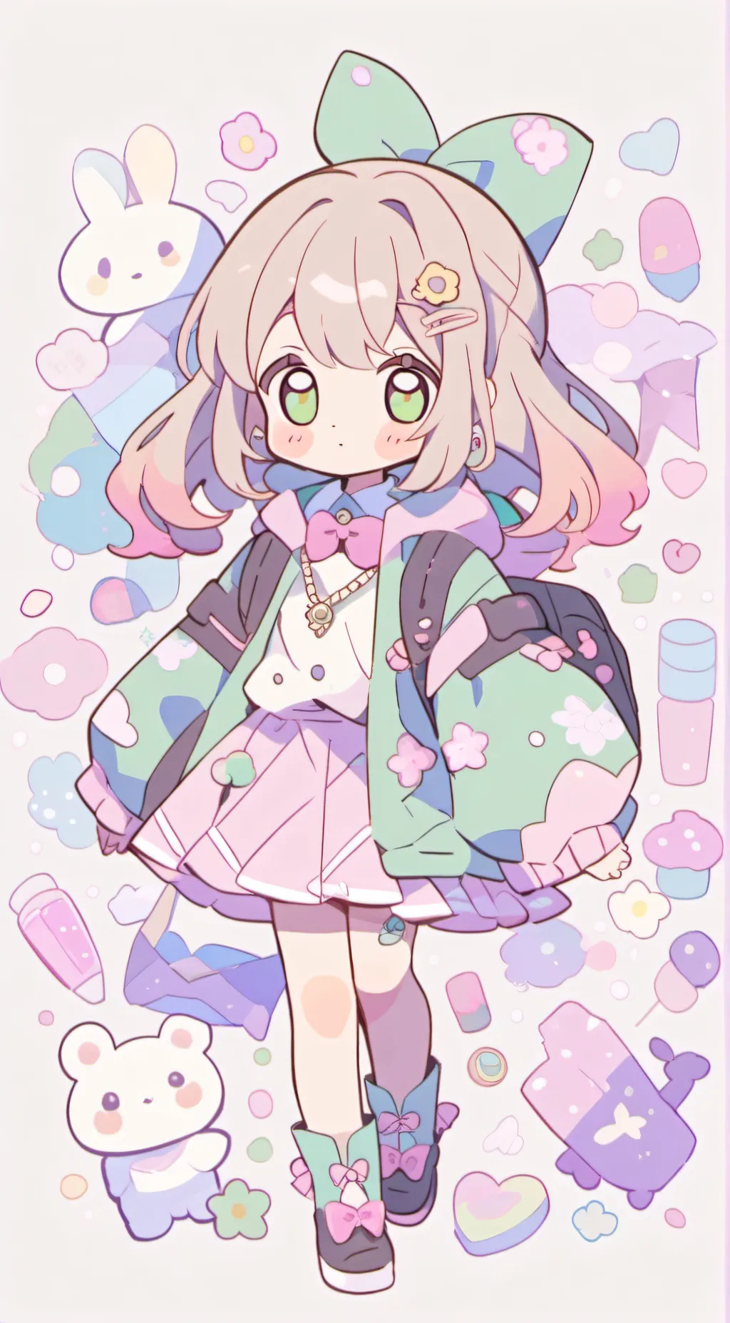 ai character: Dw background