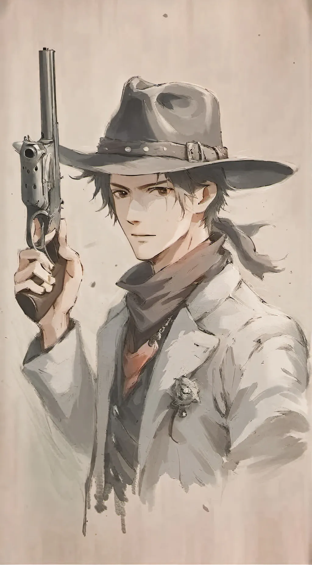 ai character: outlaw love potion background