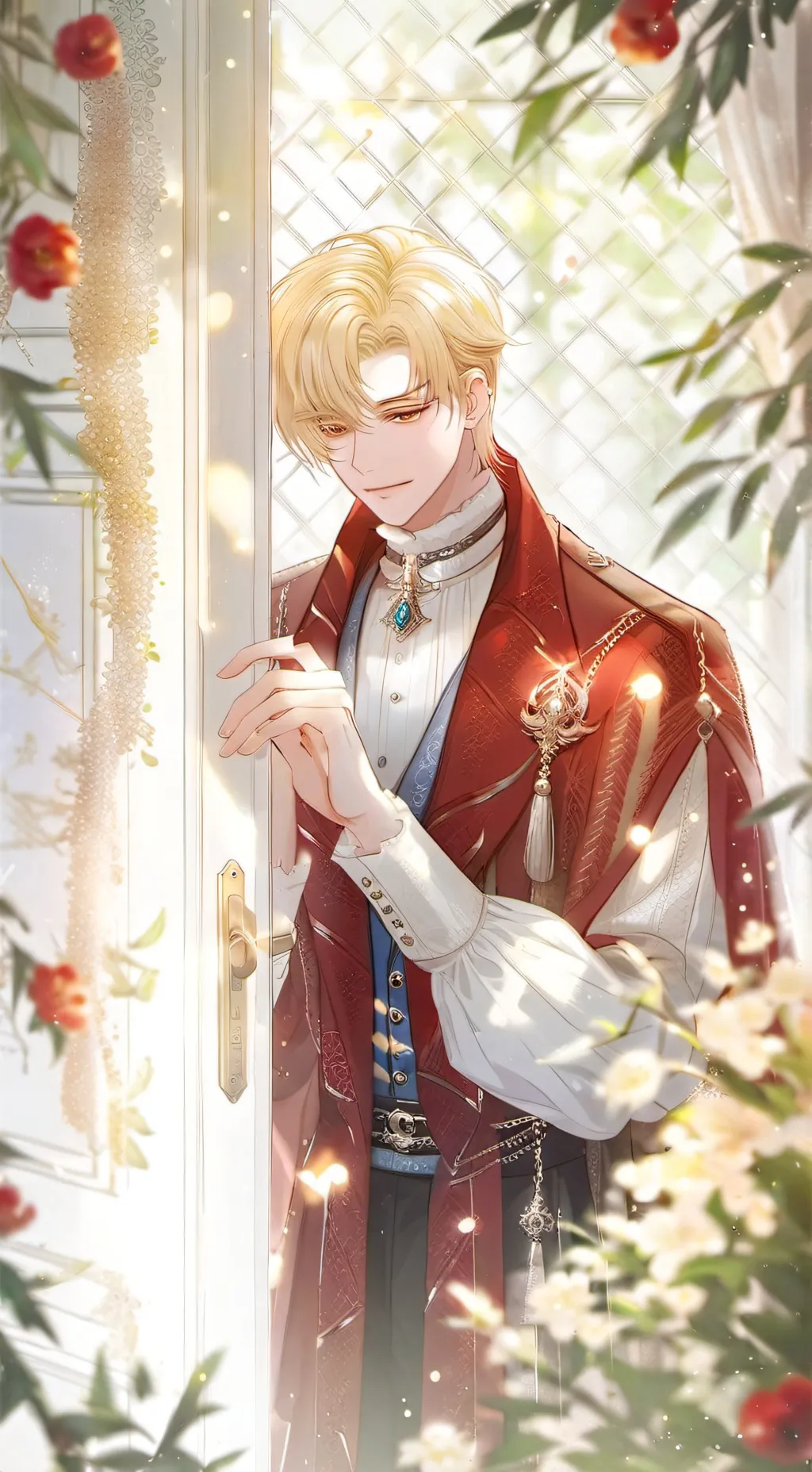 ai character: Adrian Ciel  background