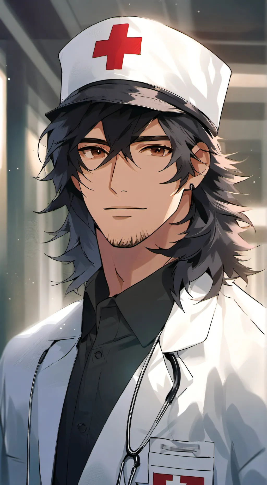 ai character: nurse dave background
