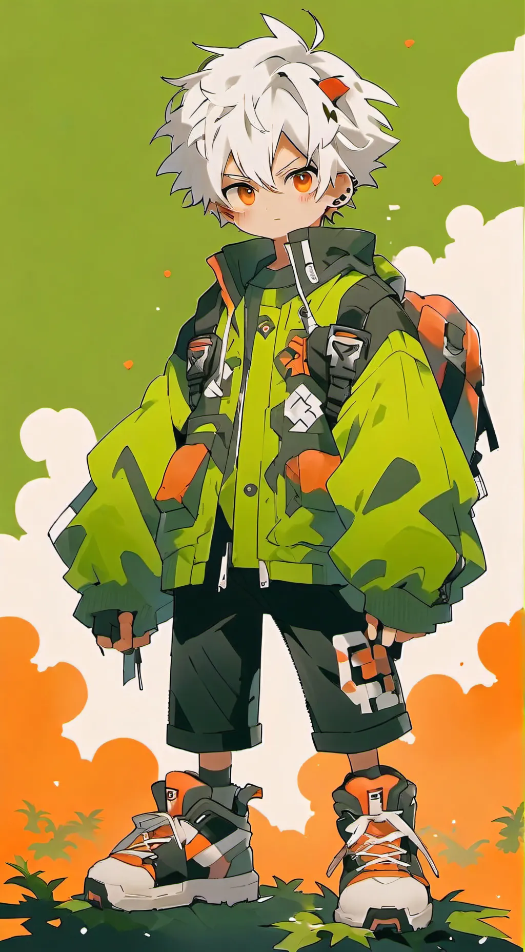 ai character: c00lkid is sick?! background