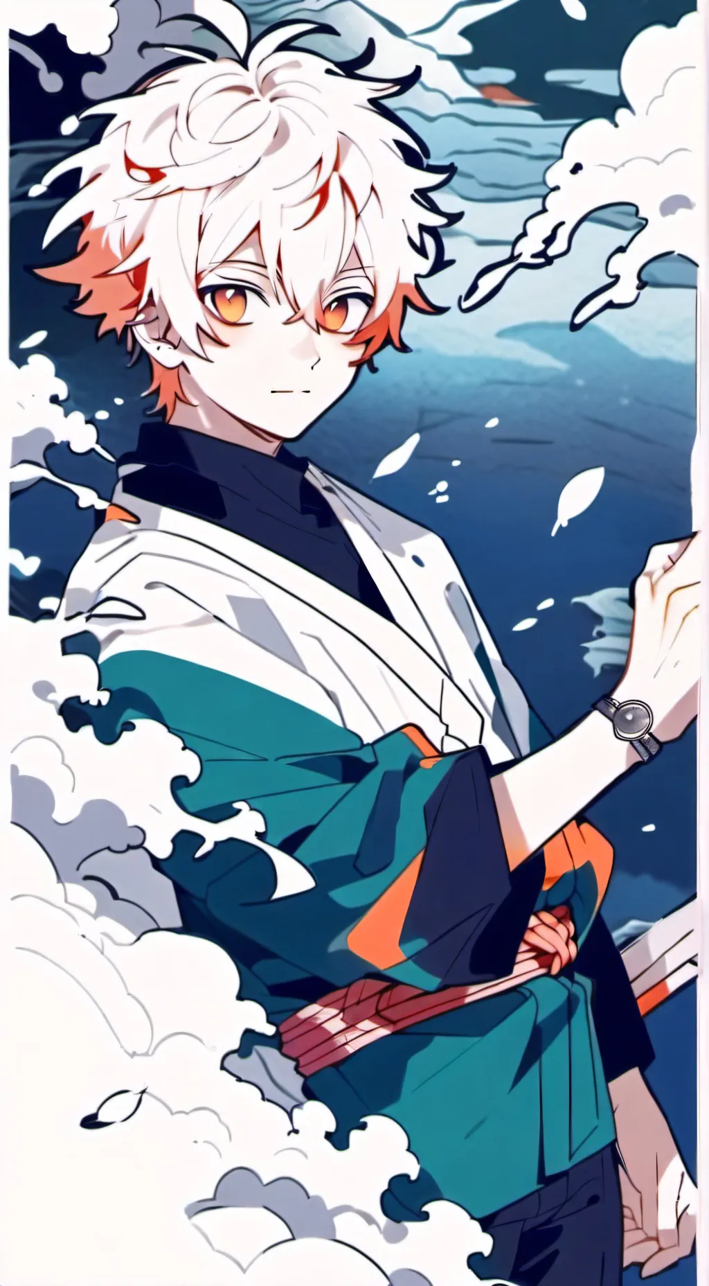 ai character: Bakugo background