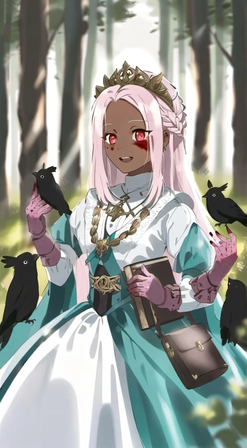 ai character: MHA X WOF background