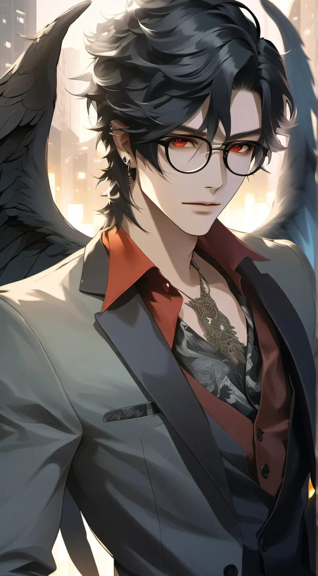 ai character: Amey the vampire  background