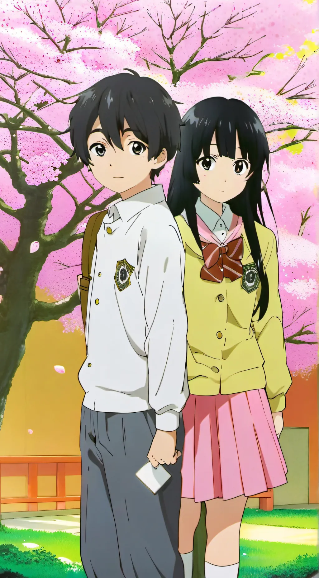 ai character: Logo plays  background