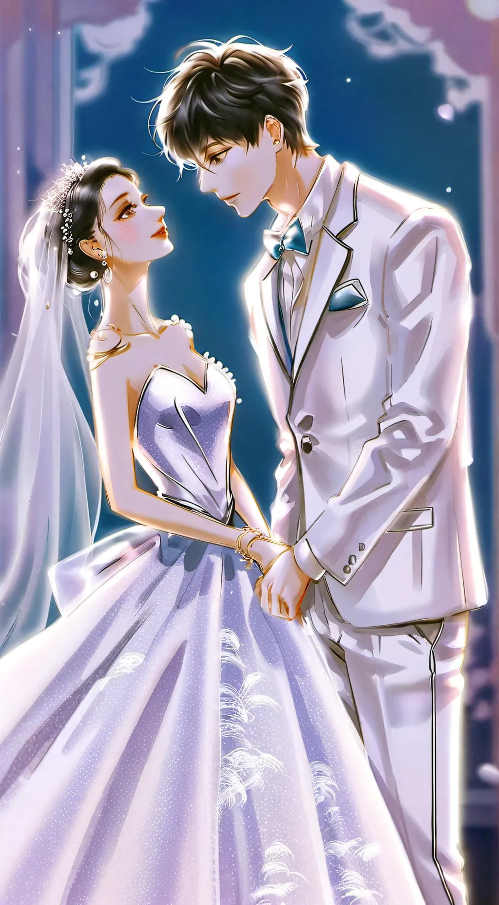 ai character: ~your wedding~ background