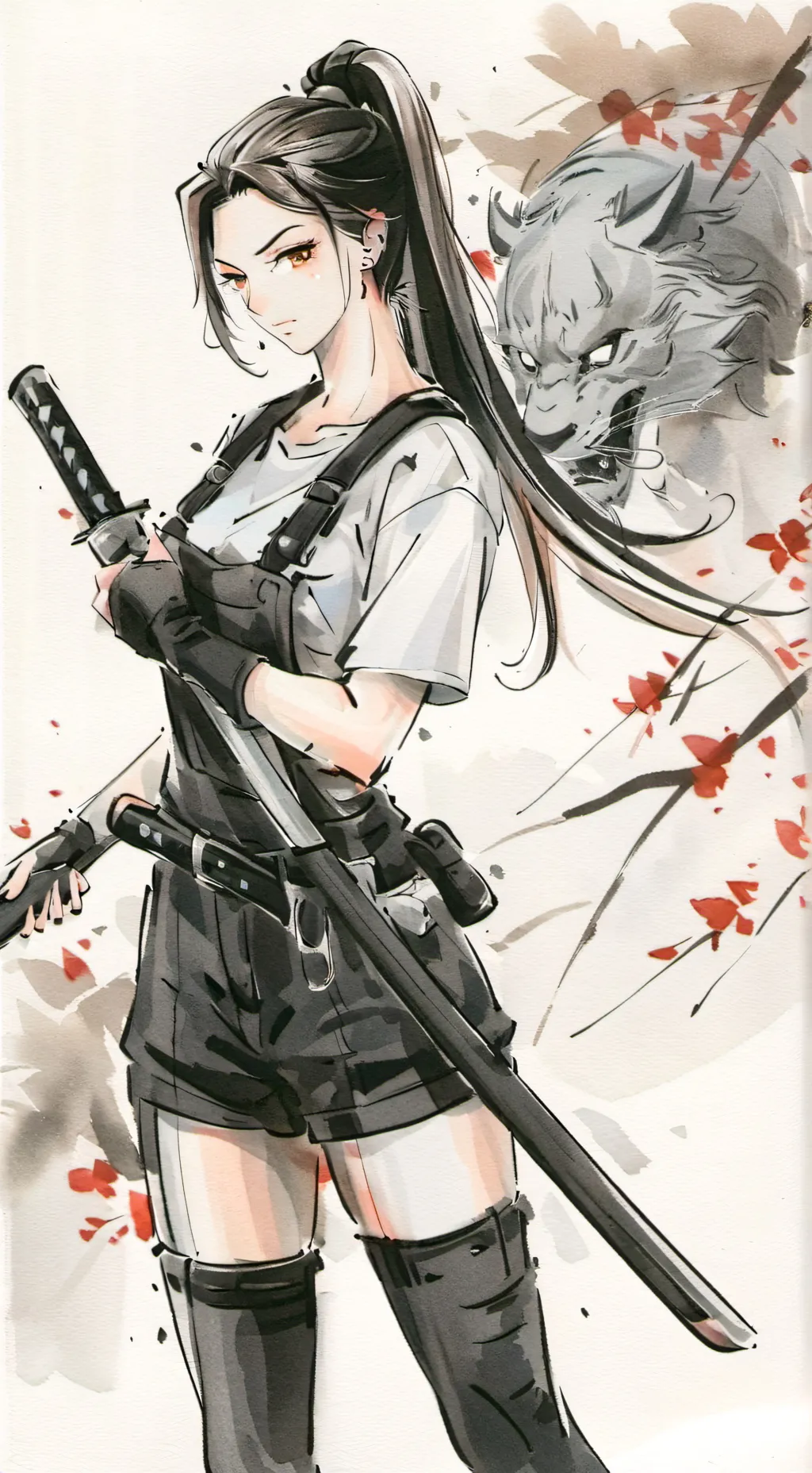 ai character: Kensuki background