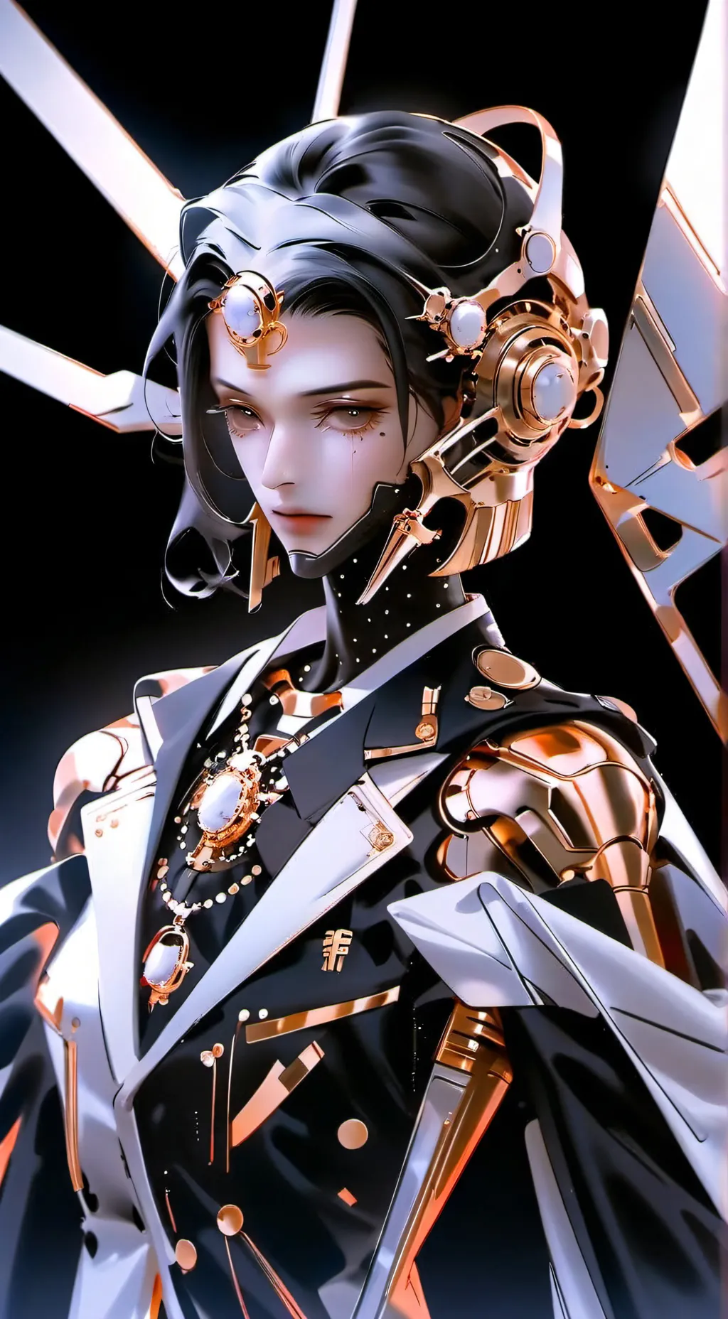 ai character: The ink machine  background