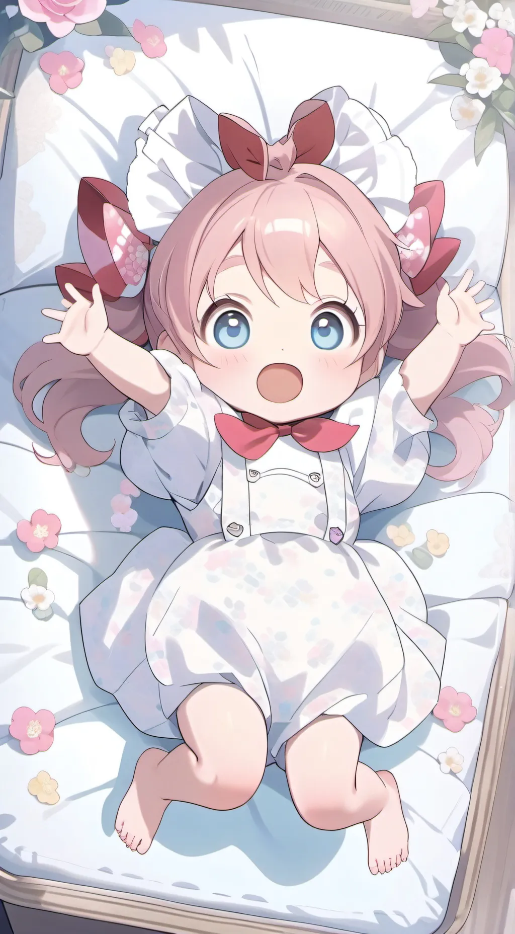 ai character: Strawberry  background