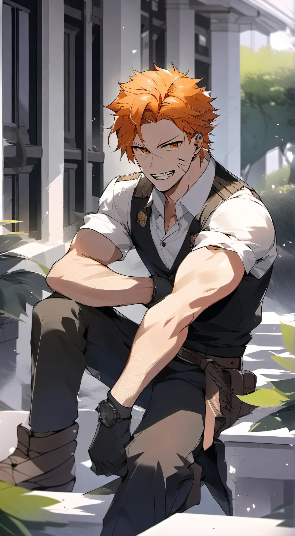 ai character: Viper fang/Victor  background