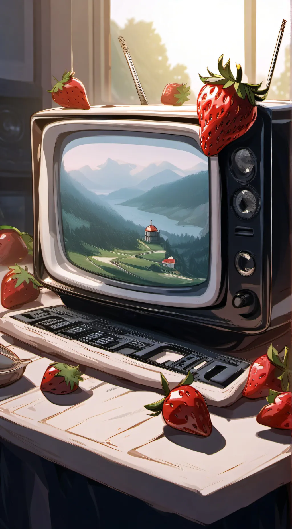 ai character: sprout x vee background