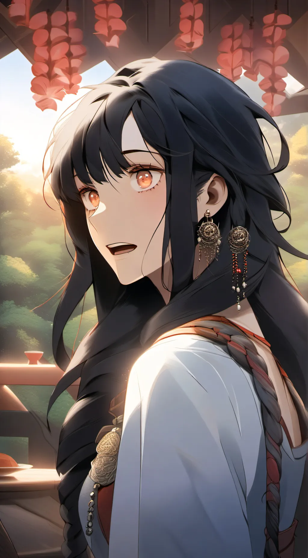 ai character: Gun background