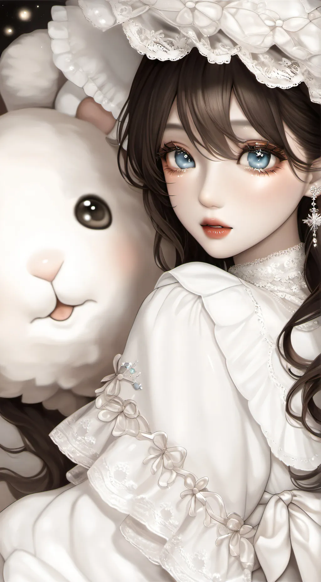 ai character: Ana  background