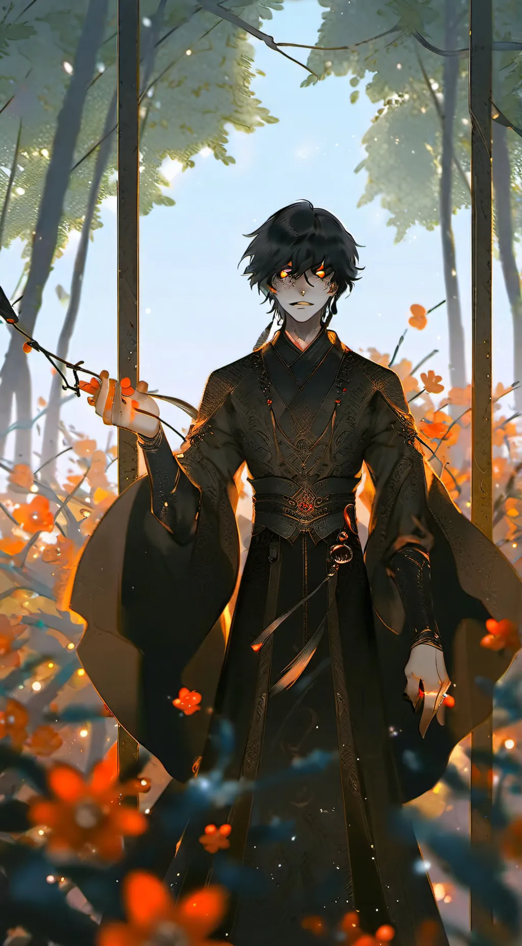 ai character: Ash background