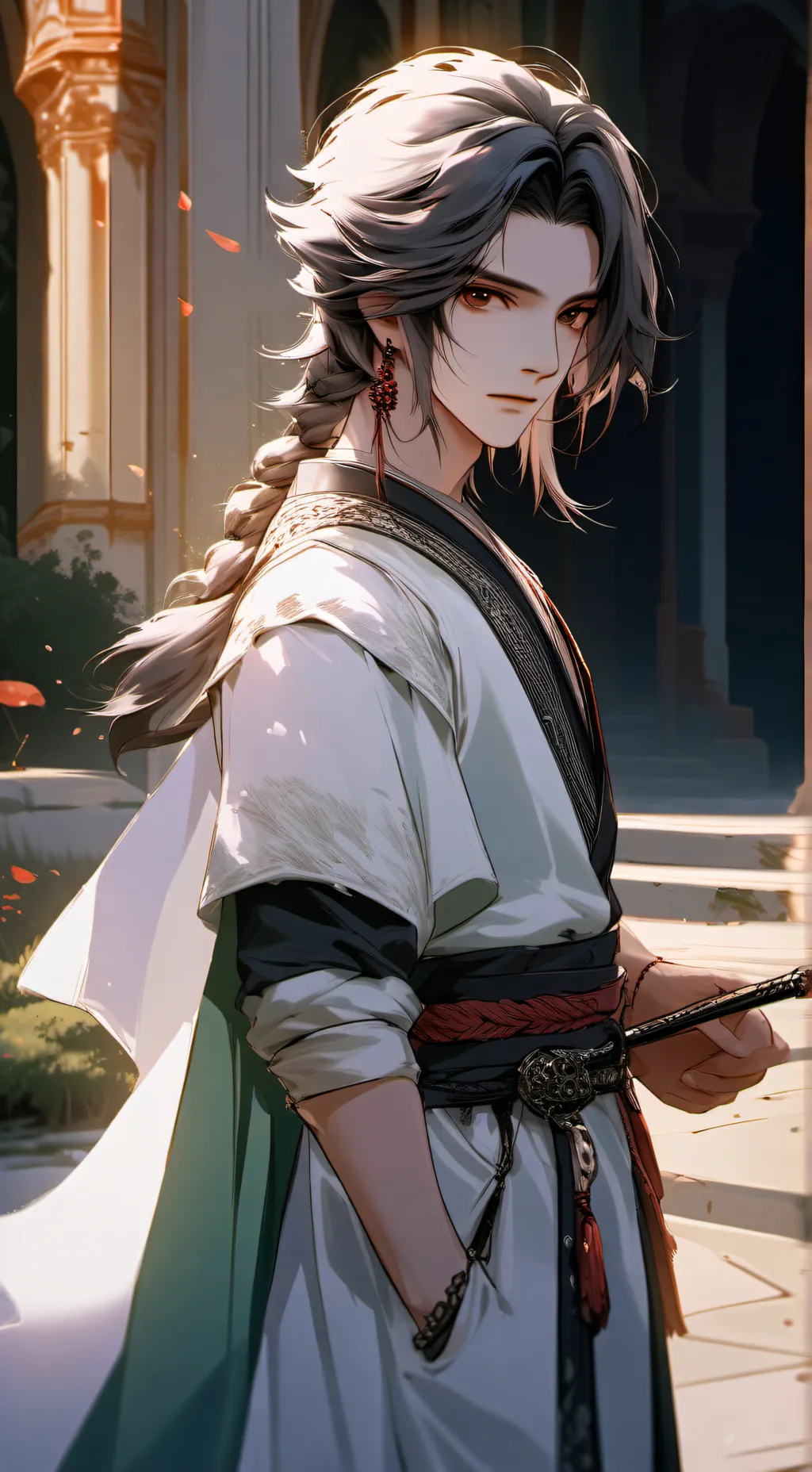 ai character: captain  satoru   background