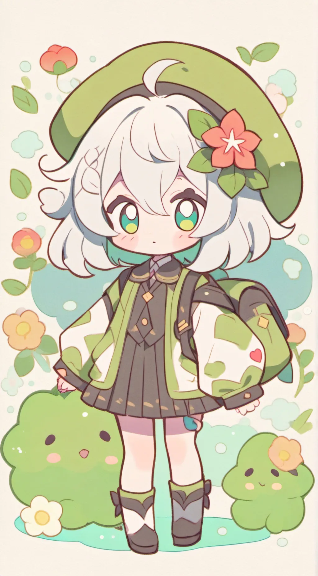 ai character: clara  background