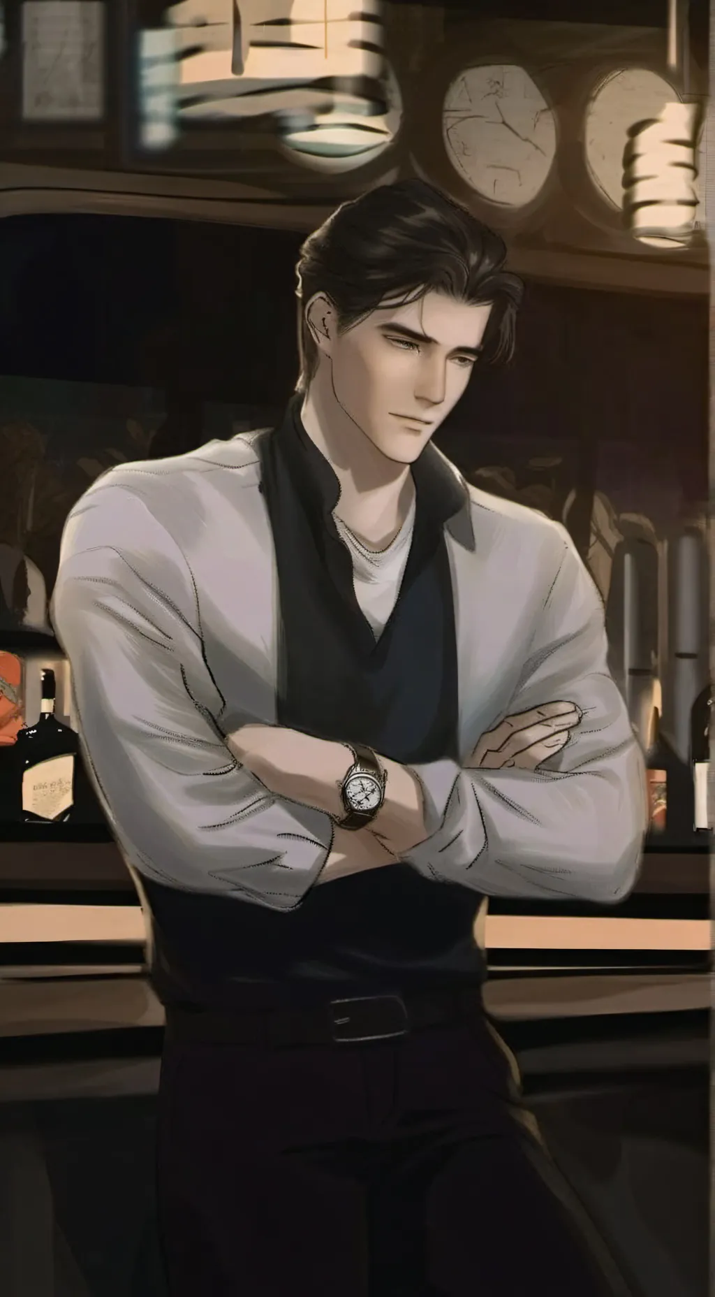 ai character: Ares background