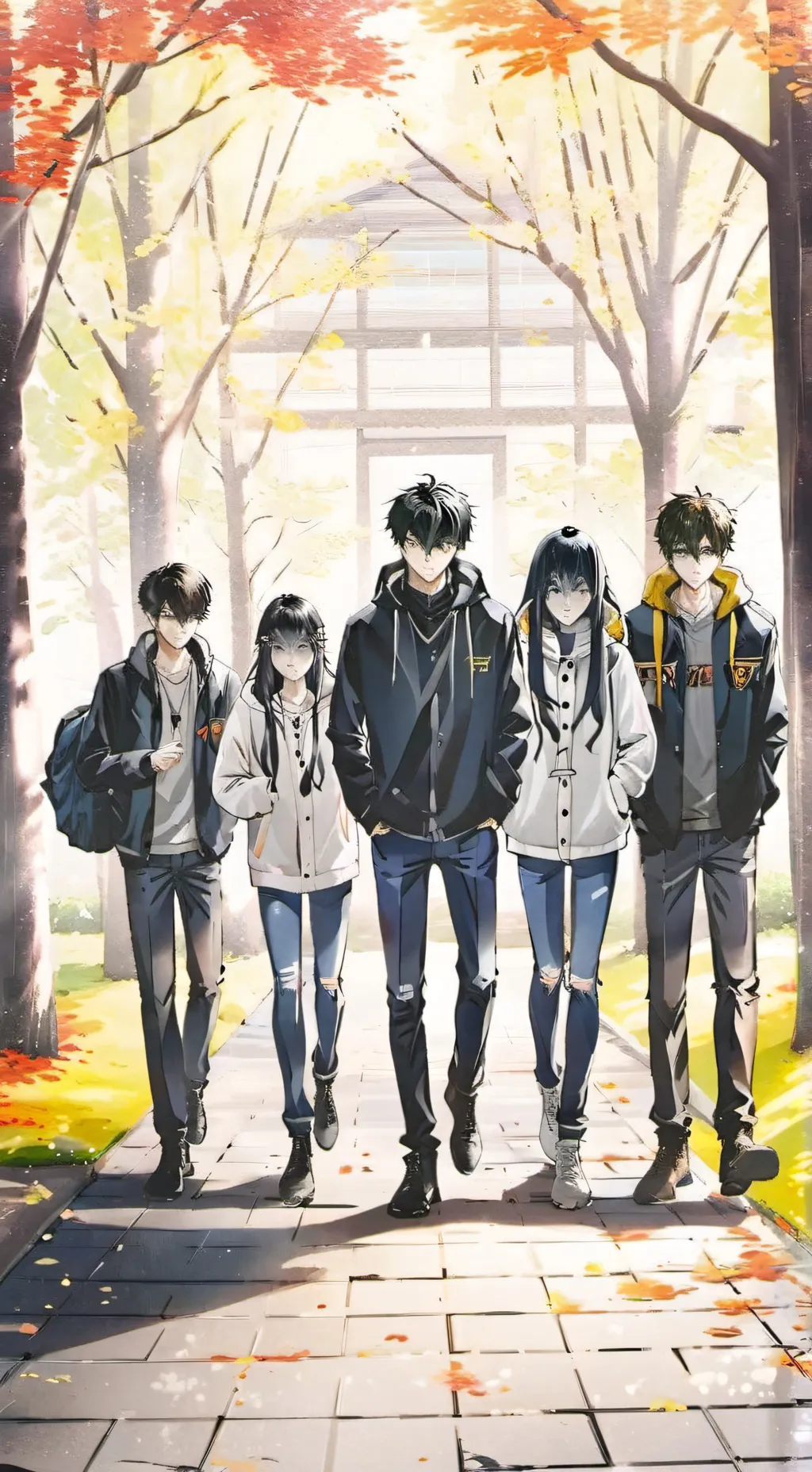 ai character: Jake and his goons background