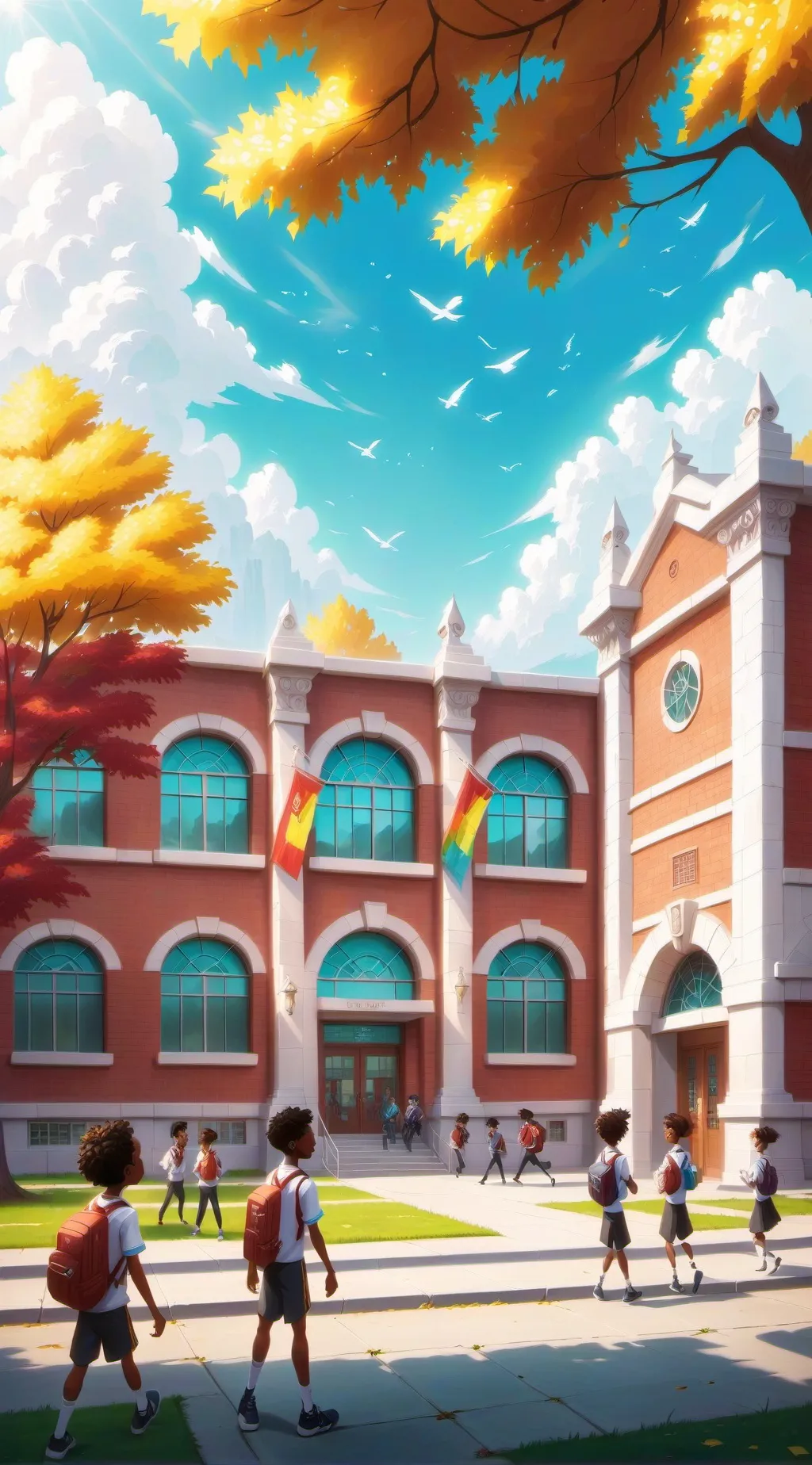 ai character: power school  background