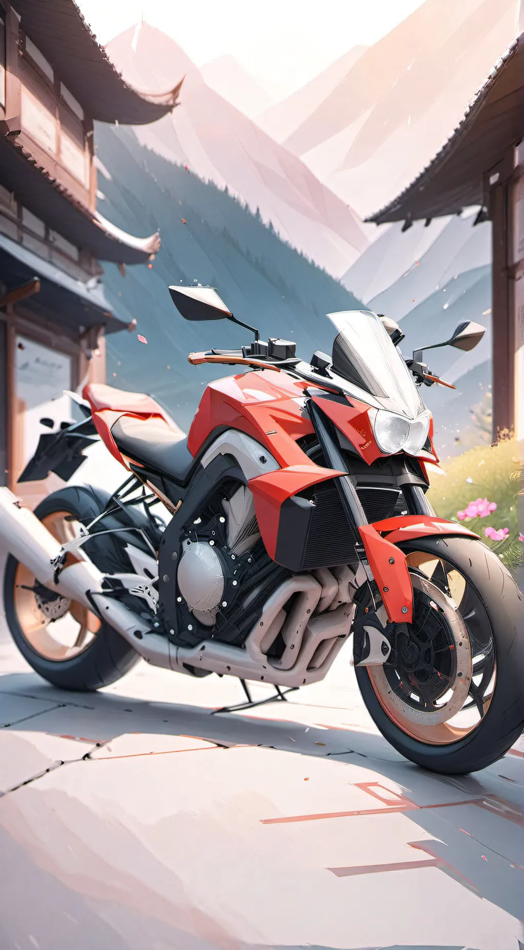 ai character: Motor groupy🎀 background