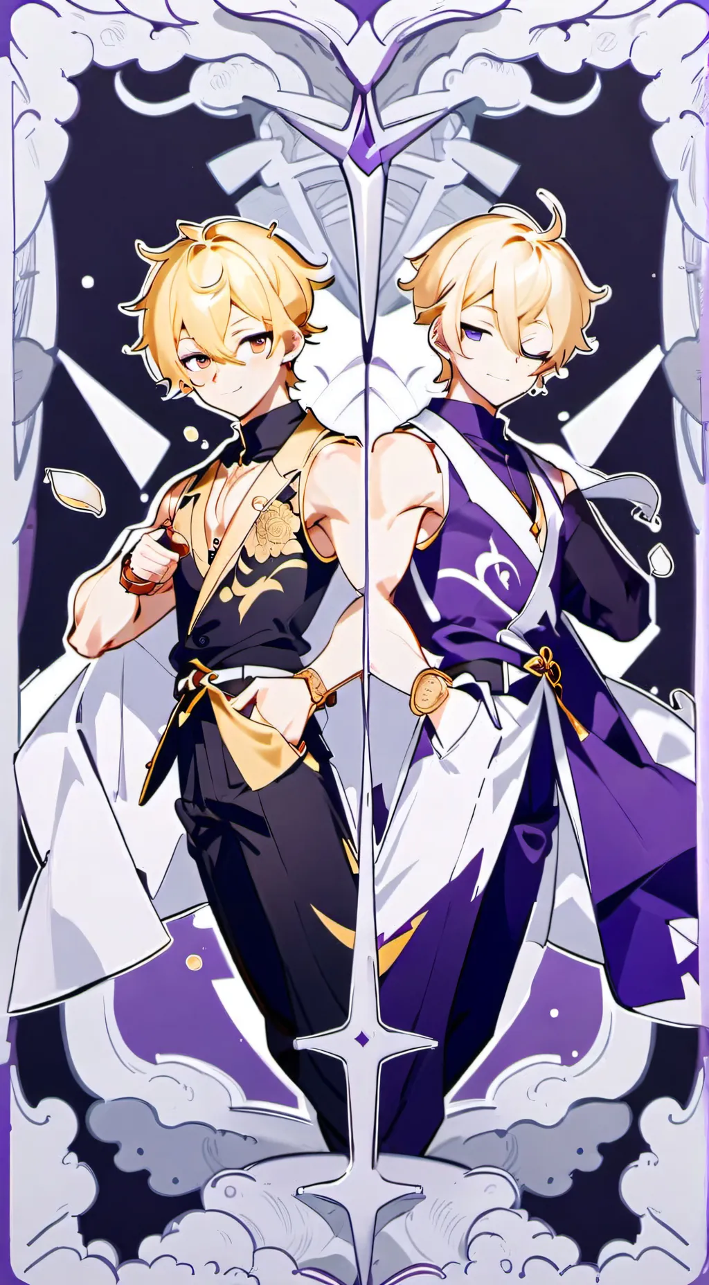 ai character: Alex and James background