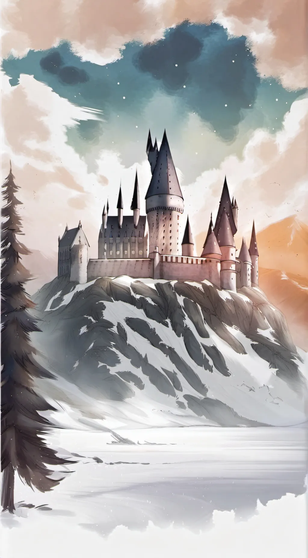 ai character: 💕Hogwarts💕 background