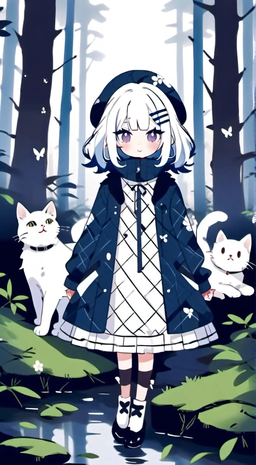 ai character: flury background