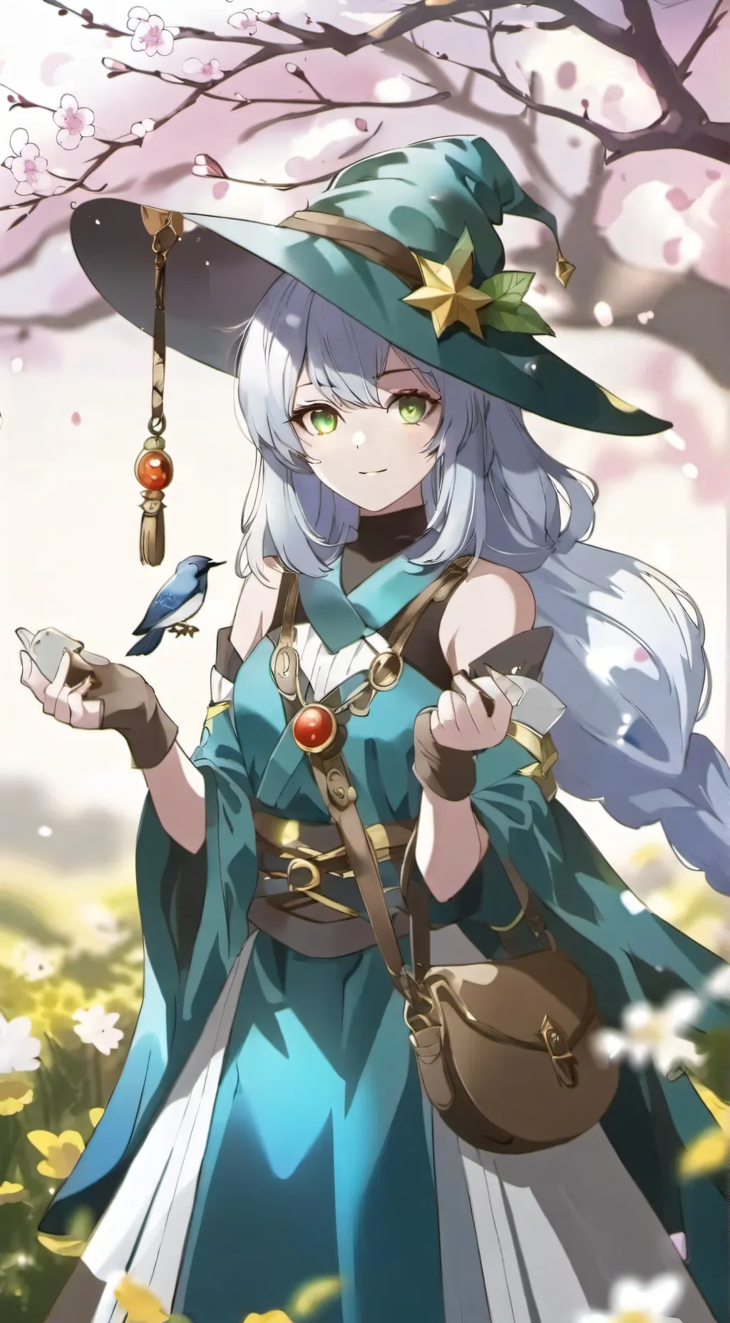 ai character: Fantasy world  background