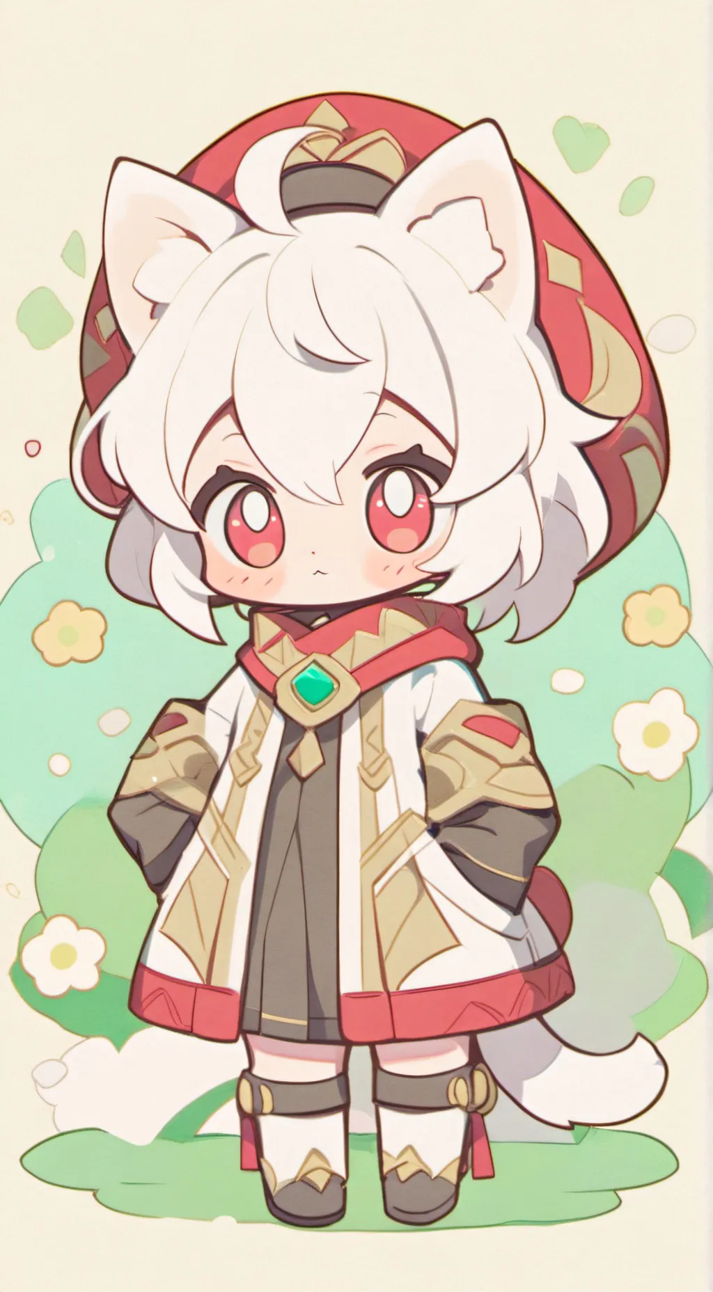 ai character: Nia background