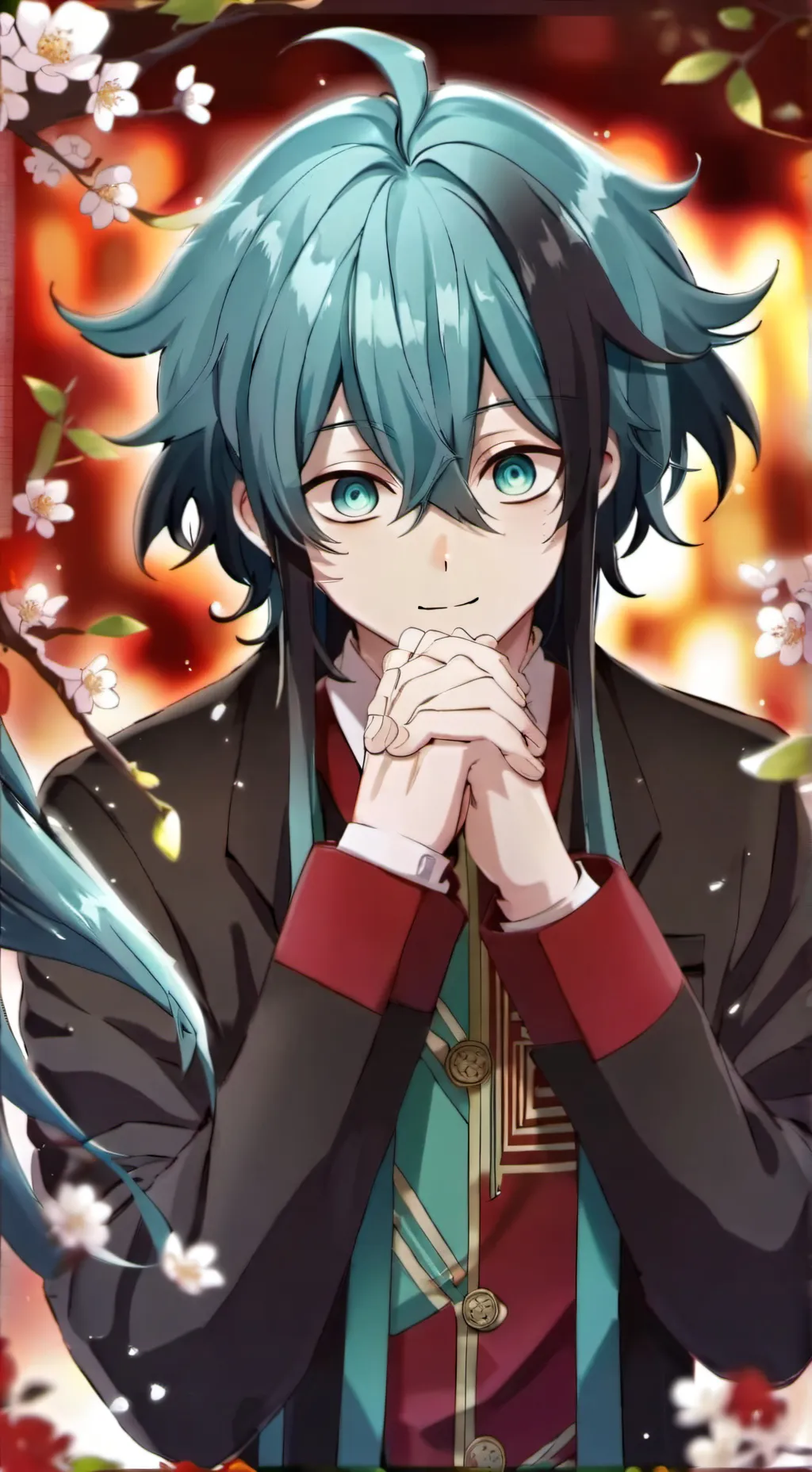 ai character: Tokito Muichiro  background