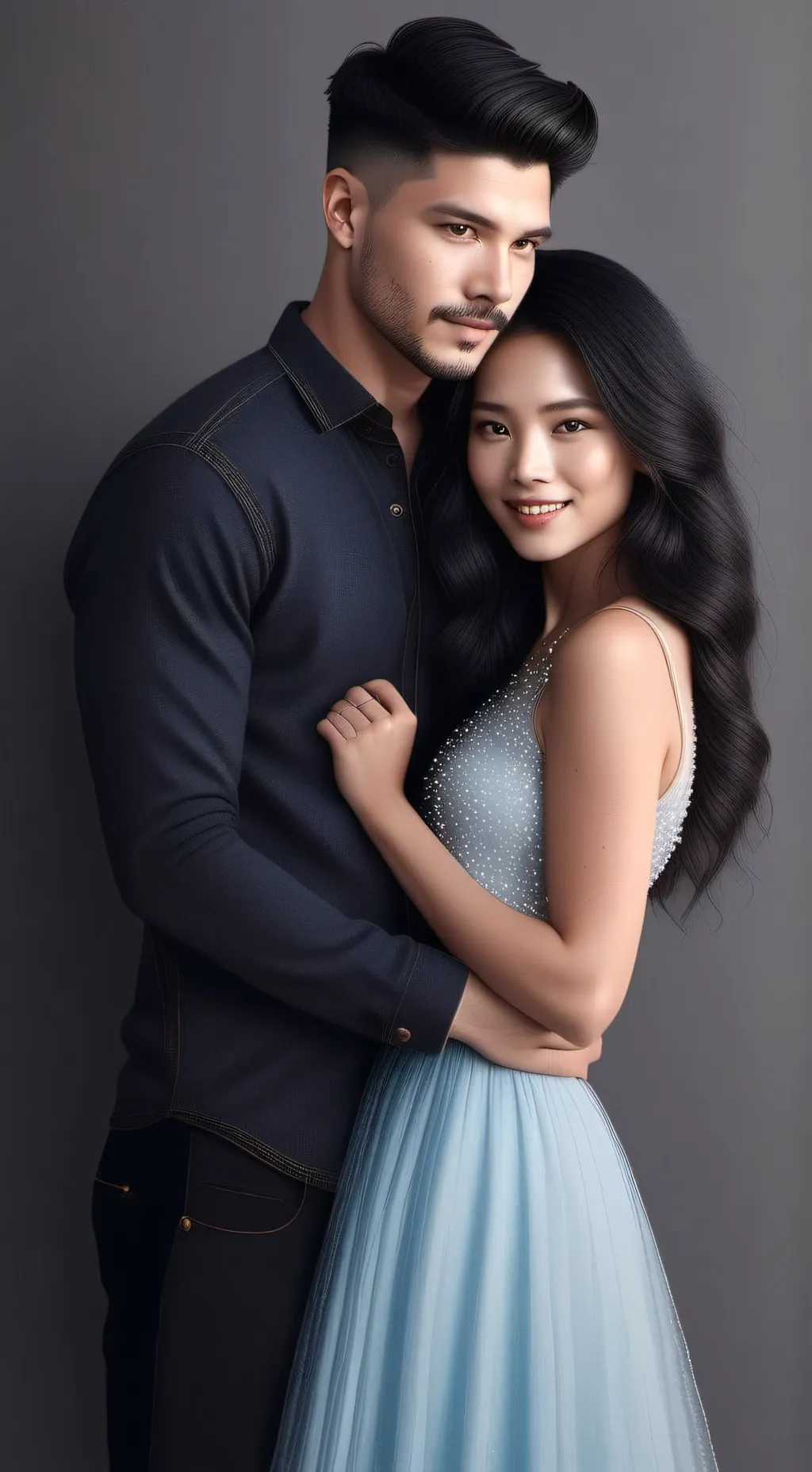 ai character: gender reveal  background