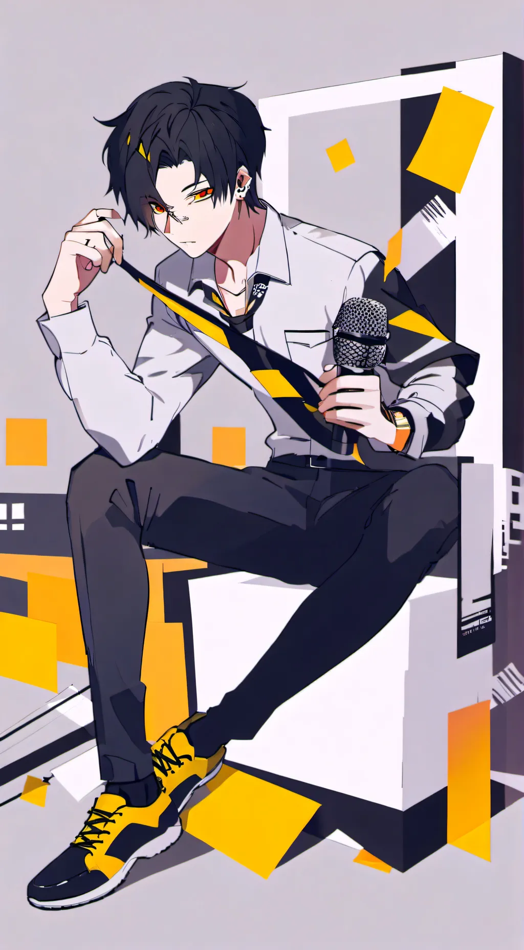 ai character: Tus amigos background